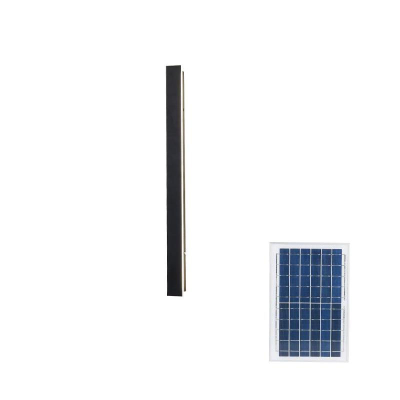 Long Strip Solar Patio light Outdoor Sconce