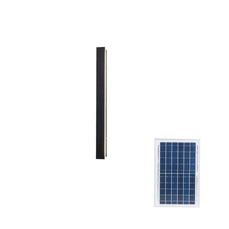 Long Strip Solar Patio light Outdoor Sconce