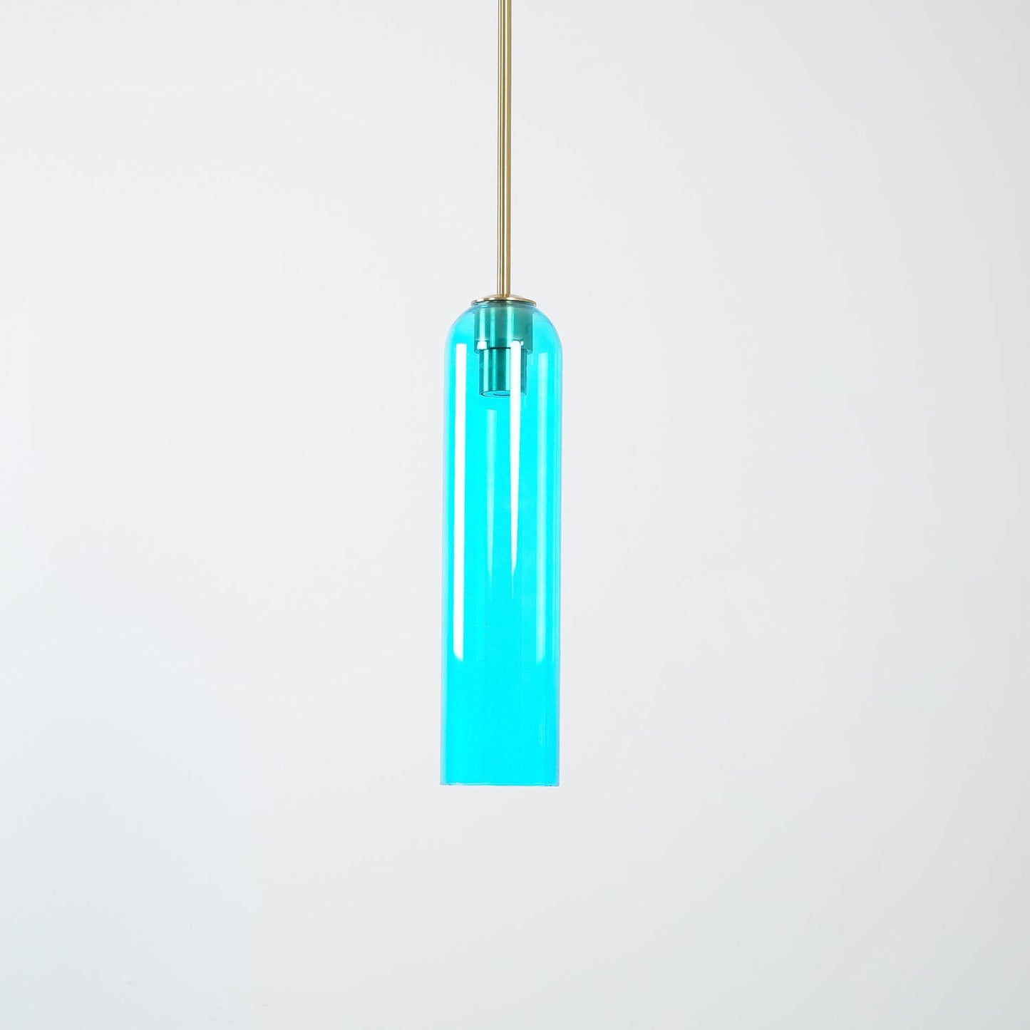 Long Tube Glass Droplight Pendant Light