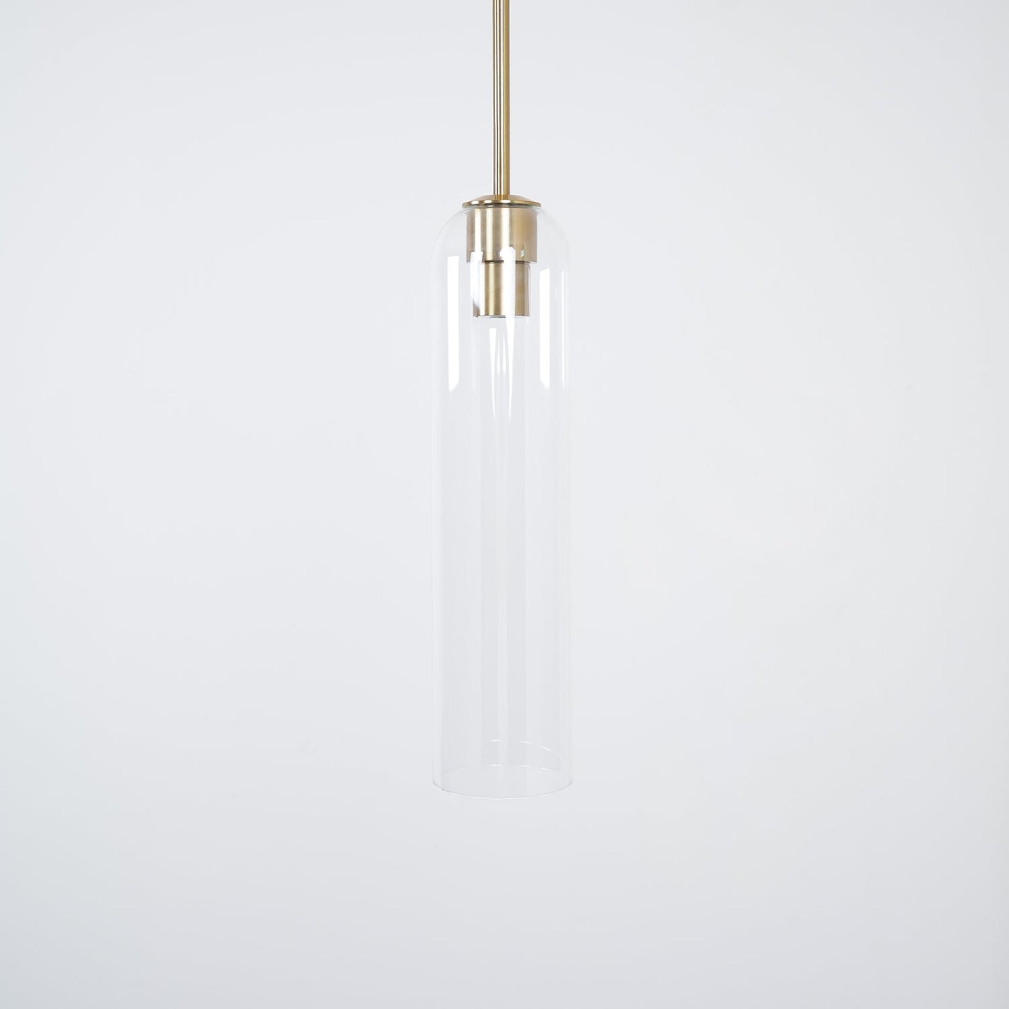 Long Tube Glass Droplight Pendant Light