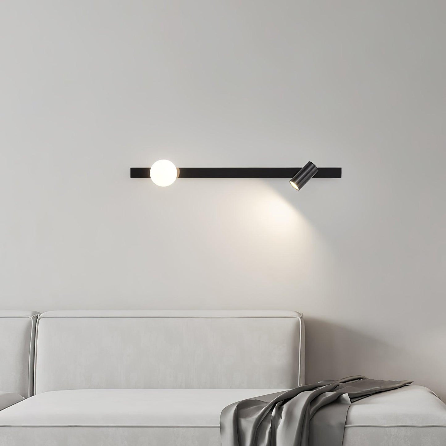 Long Arm Plug-in Sconce Wall Light