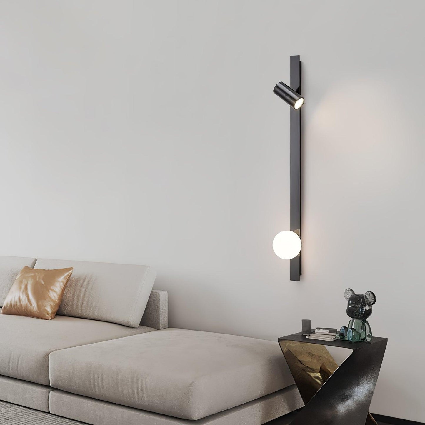 Long Arm Plug-in Sconce Wall Light