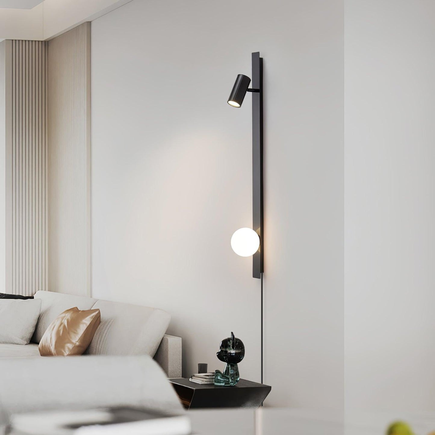 Long Arm Plug-in Sconce Wall Light