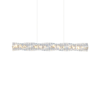 Long Crystal Droplight Pendant Lamp