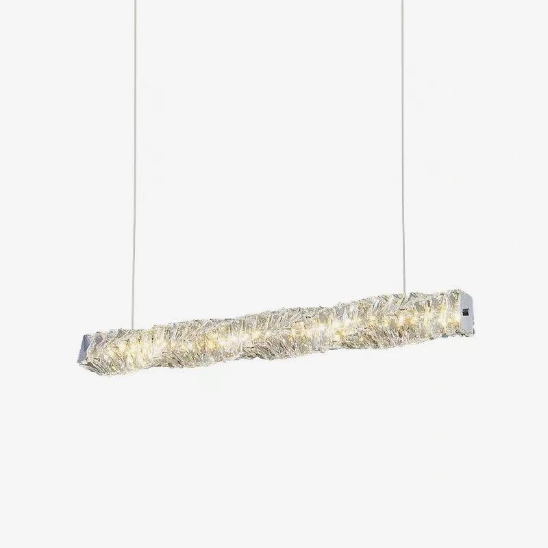 Long Crystal Droplight Pendant Lamp