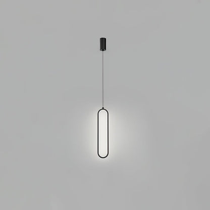 Long Oval LED Droplight Pendant Lamp