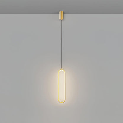 Long Oval LED Droplight Pendant Lamp