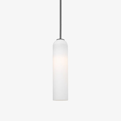 Long Tube Glass Droplight Pendant Light