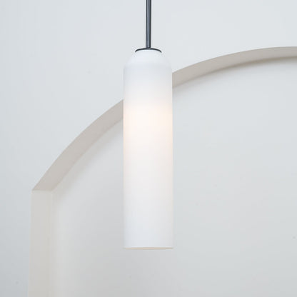 Long Tube Glass Droplight Pendant Light