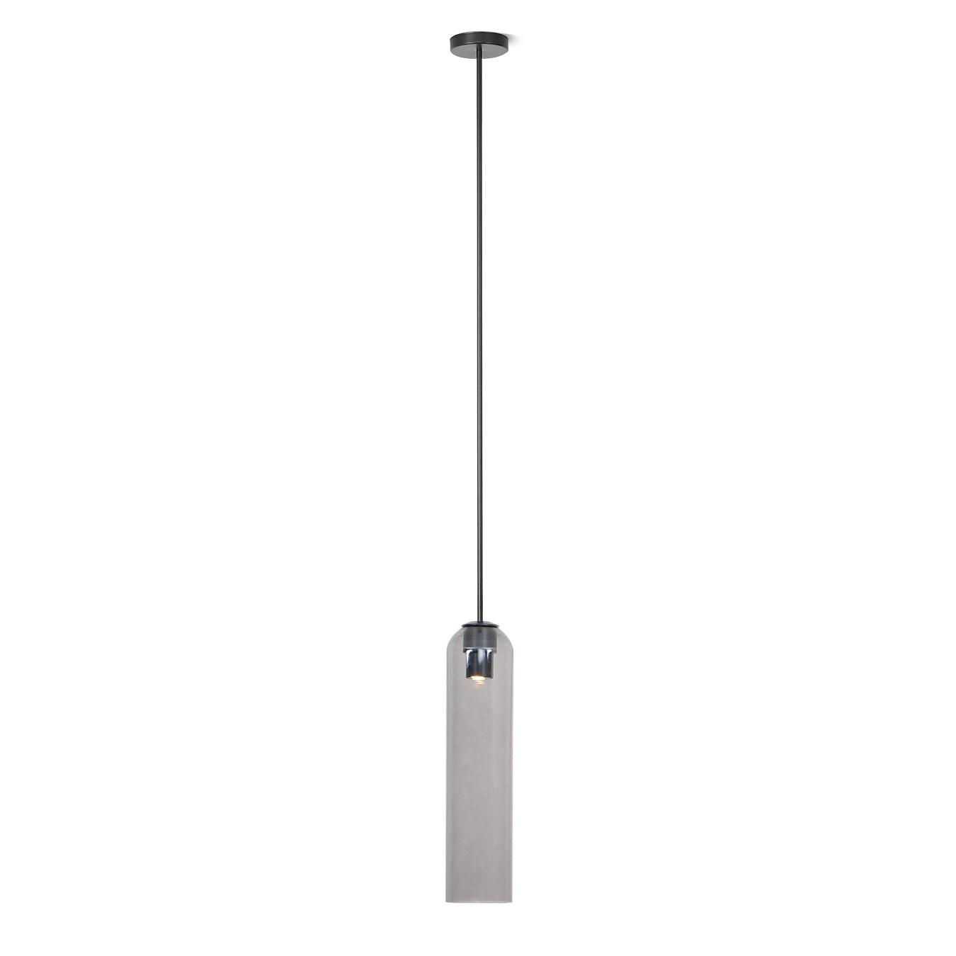 Long Tube Glass Droplight Pendant Light