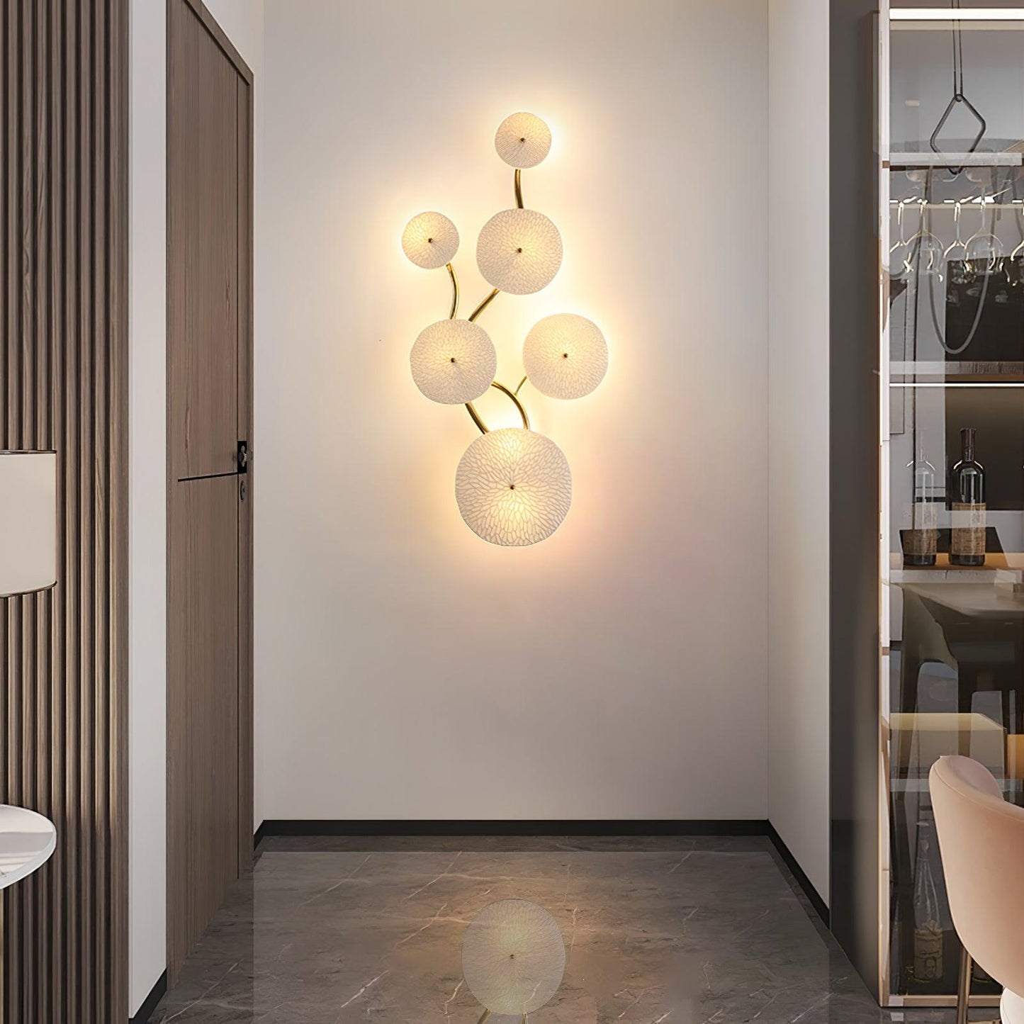 Lotus Petal Bracket light Wall Lamp