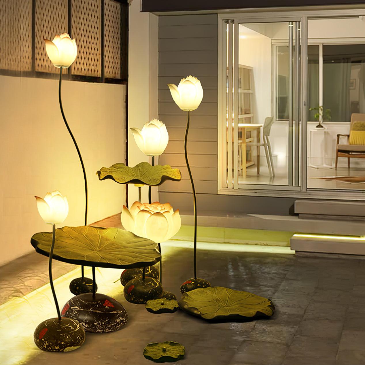 Lotus Reading Lamp Floor Lamp