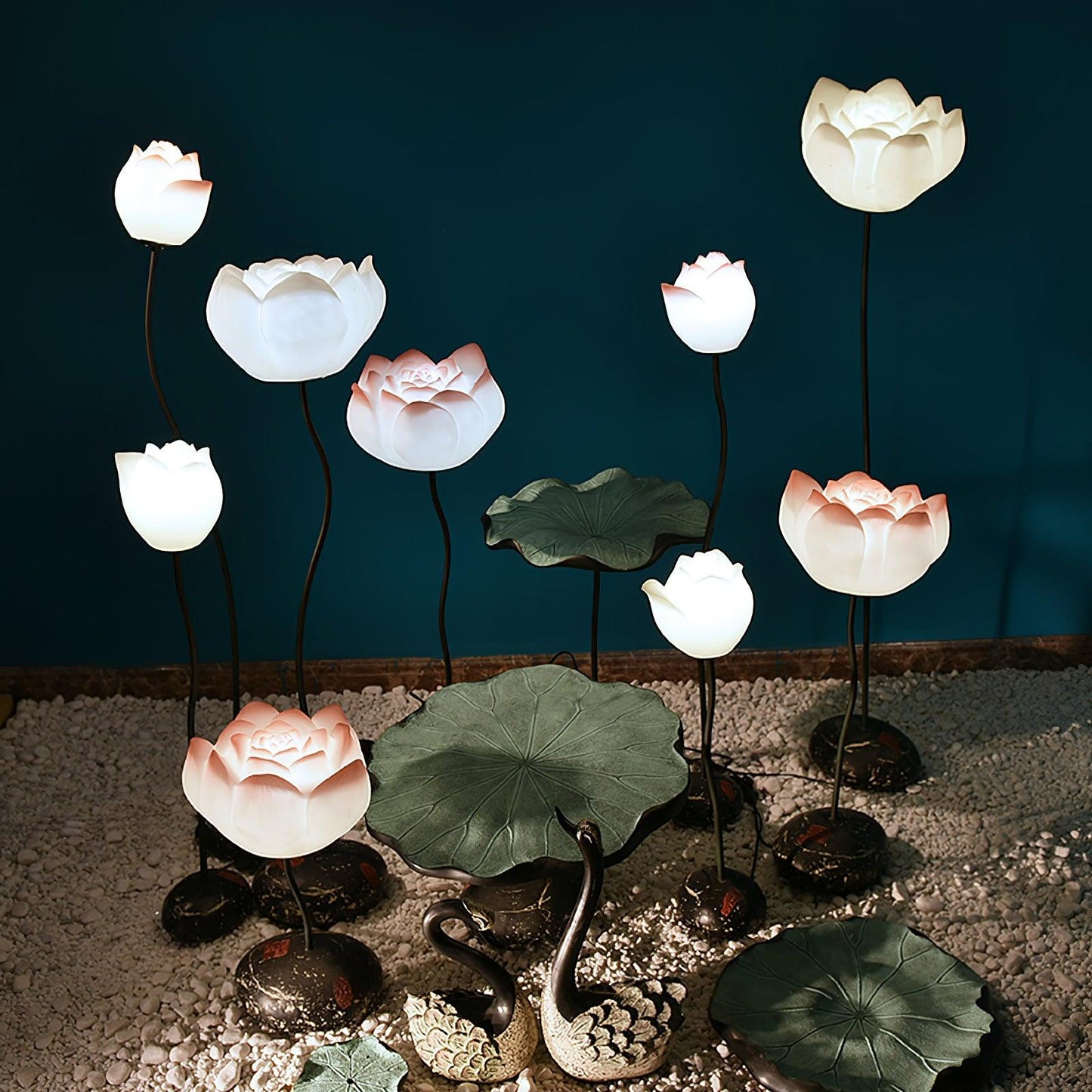 Lotus Reading Lamp Floor Lamp