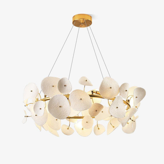 Lotus Petal Crown Chandelier