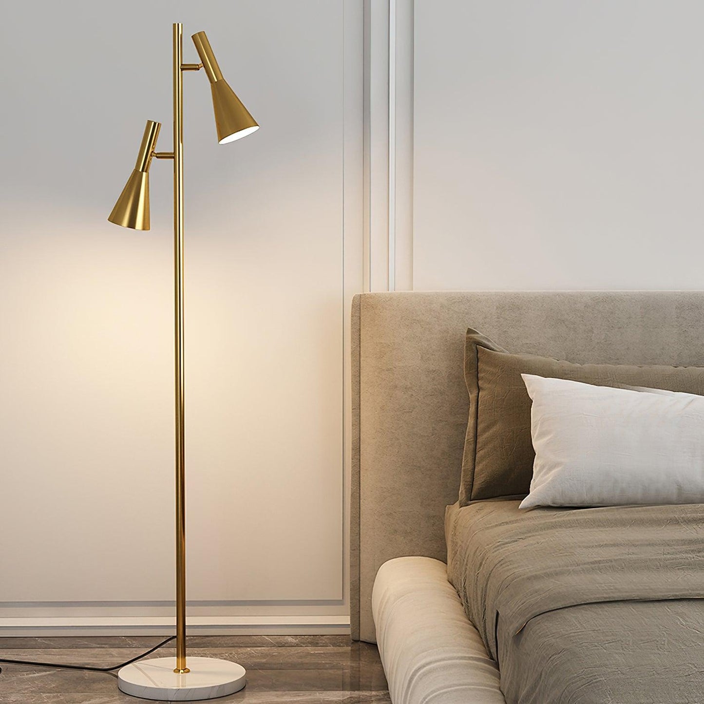 Lron Mouth Free-standing Lamp Floor Lamp