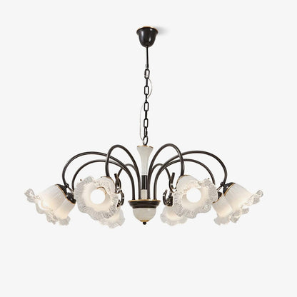 Luce Black Candelabrum Chandelier