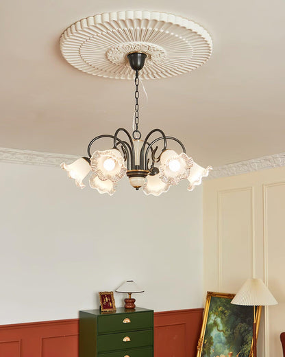 Luce Black Candelabrum Chandelier