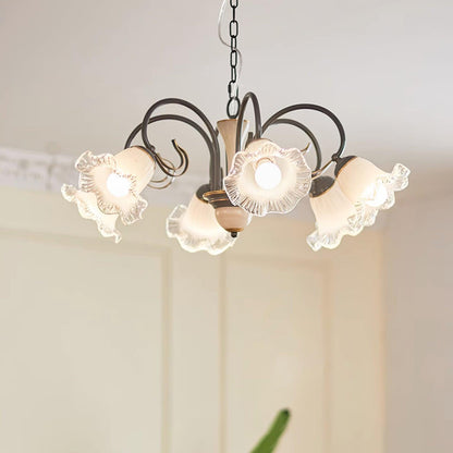 Luce Black Candelabrum Chandelier