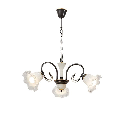 Luce Black Candelabrum Chandelier