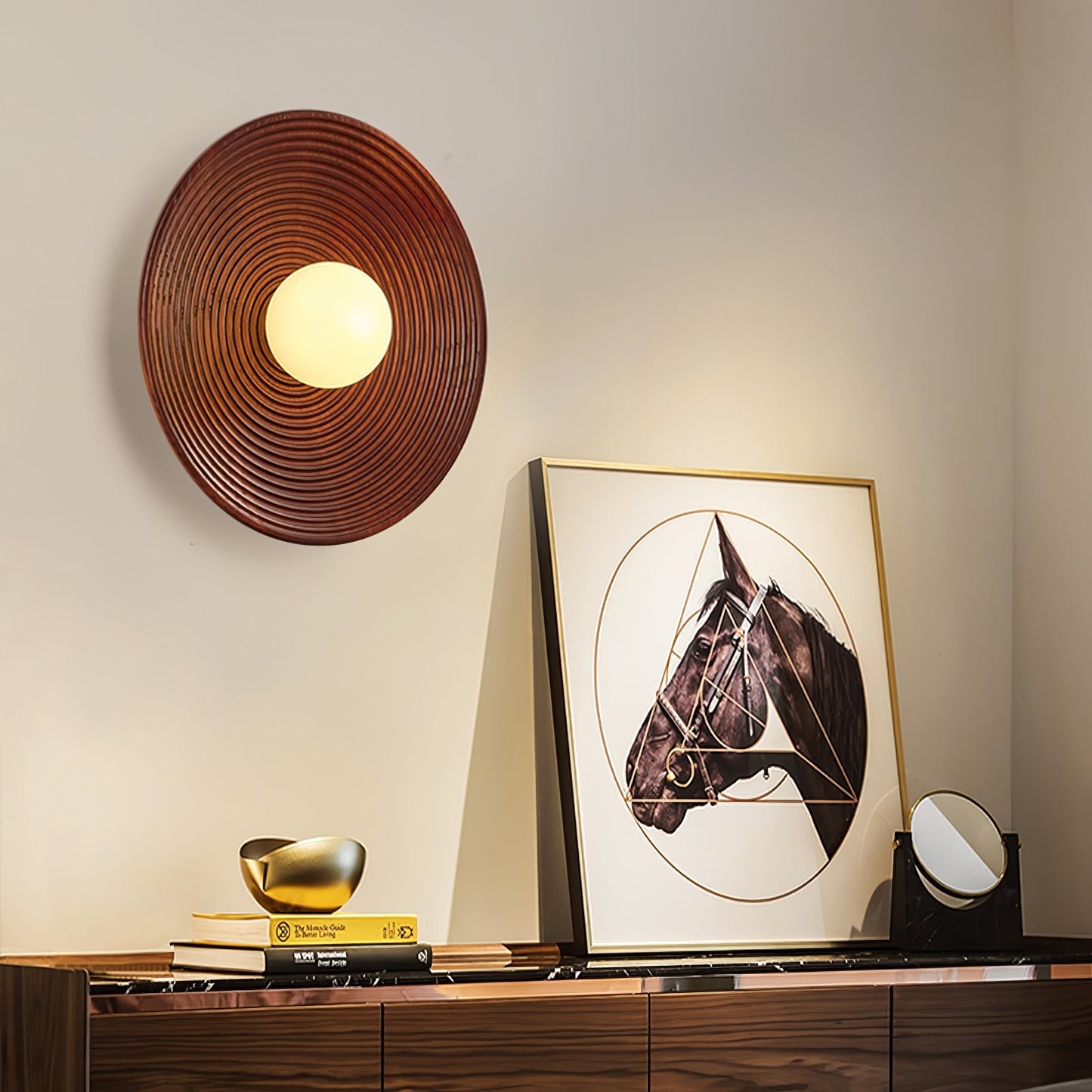 Lumina Contour Wooden Wall light Sconce