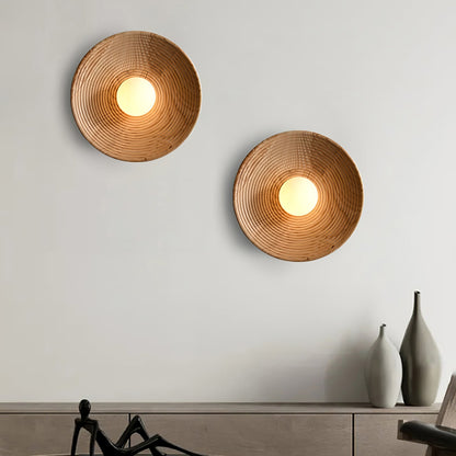 Lumina Contour Wooden Wall light Sconce