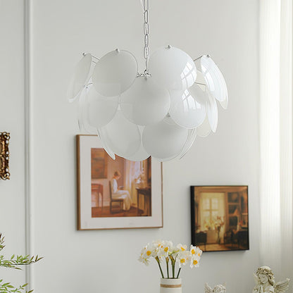 Luminous Petal Glass Pendant light Chandelier