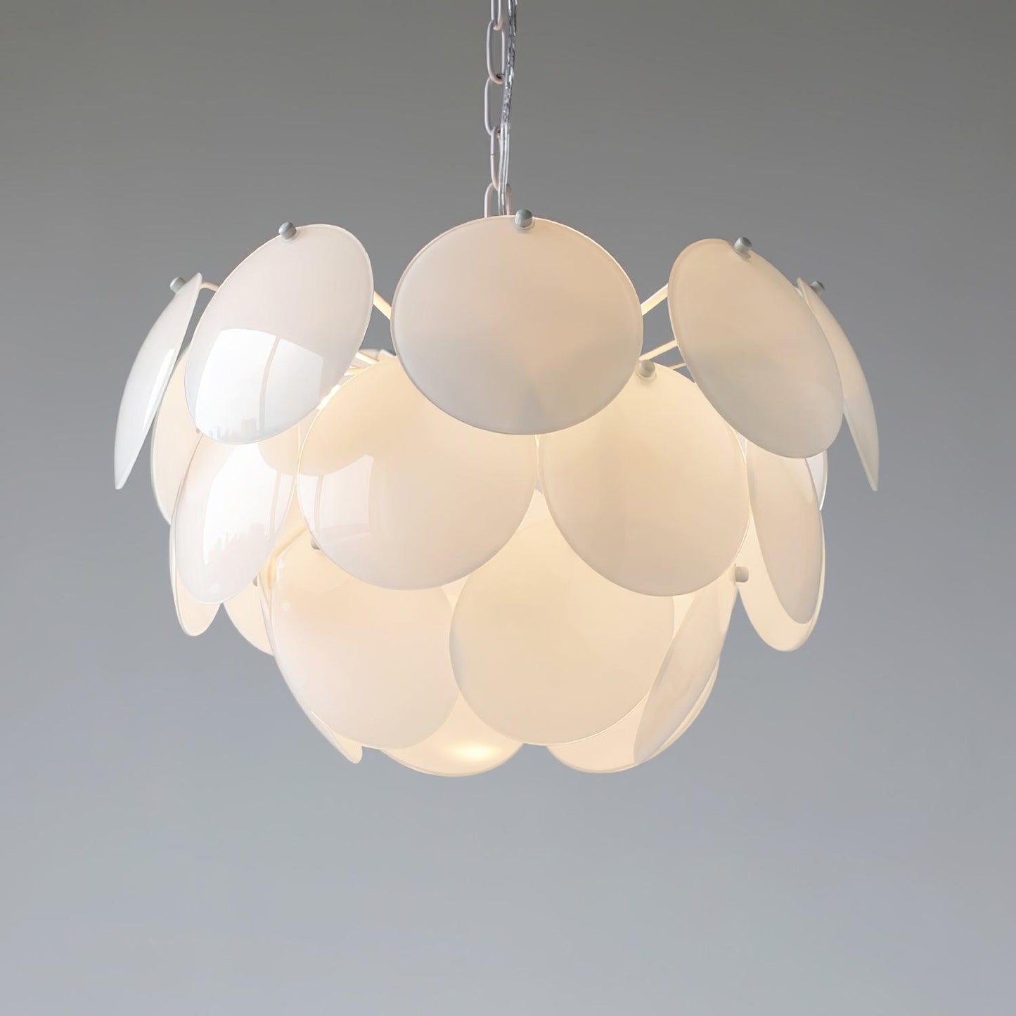 Luminous Petal Glass Pendant light Chandelier