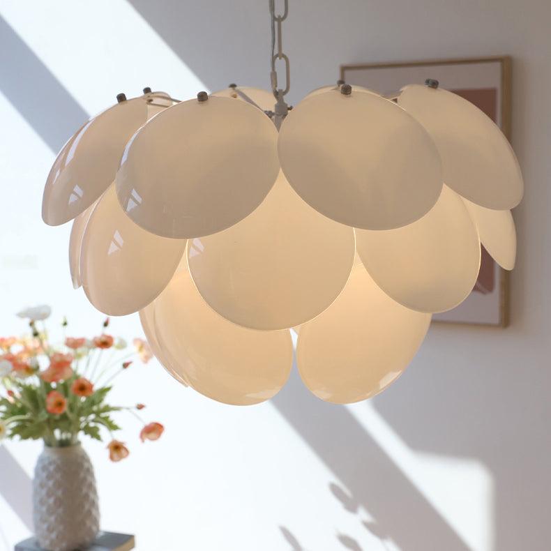 Luminous Petal Glass Pendant light Chandelier