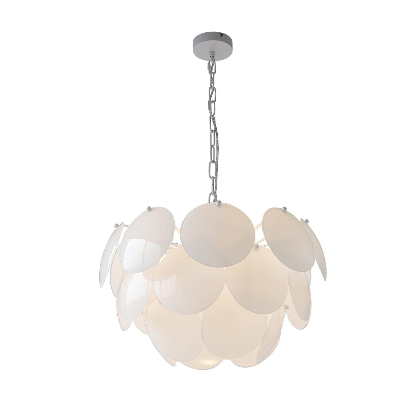 Luminous Petal Glass Pendant light Chandelier