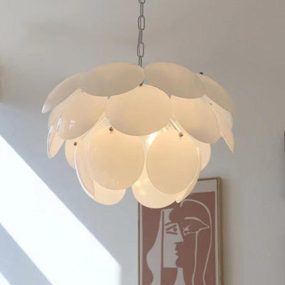 Luminous Petal Glass Pendant light Chandelier