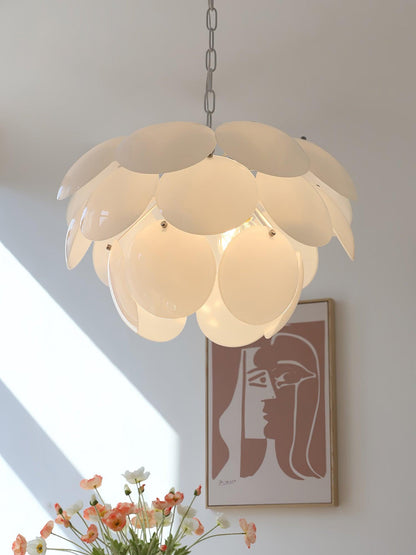 Luminous Petal Glass Pendant light Chandelier