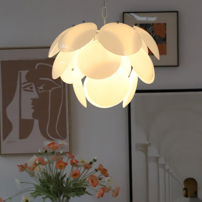 Luminous Petal Glass Pendant light Chandelier