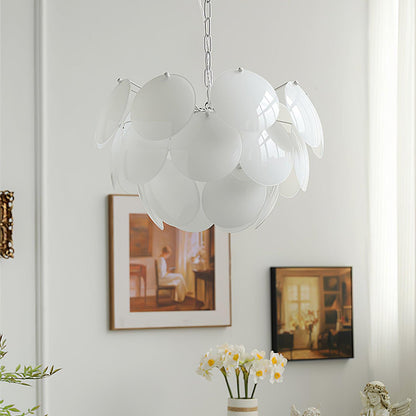 Luminous Petal Glass Pendant light Chandelier