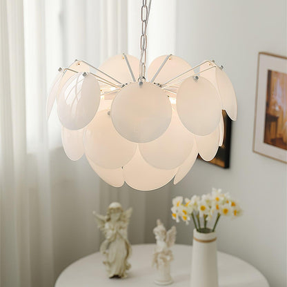 Luminous Petal Glass Pendant light Chandelier