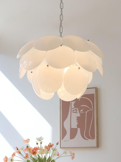 Luminous Petal Glass Pendant light Chandelier