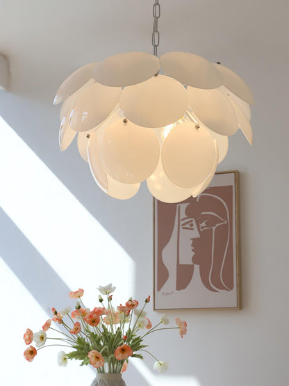 Luminous Petal Glass Pendant light Chandelier