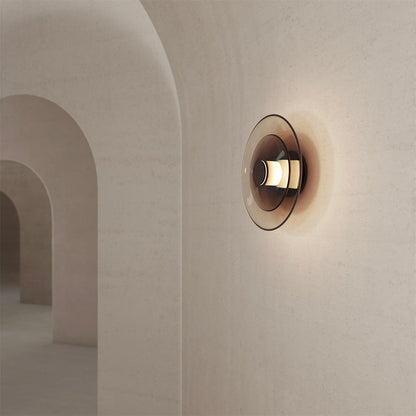 Luna A Disc Wall-mounted light Sconce