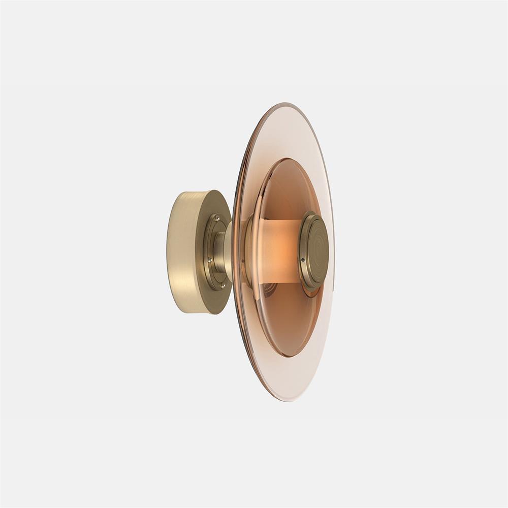 Luna A Disc Wall-mounted light Sconce