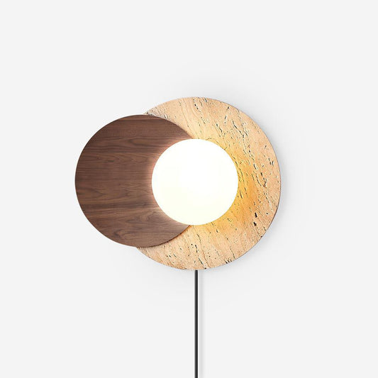 Lunar Eclipse Plug-in Sconce Wall Lamp