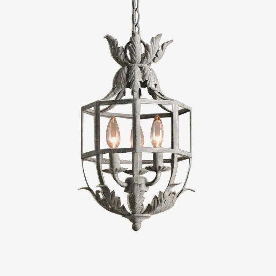 Lustre Retro Cage Candelabrum Chandelier