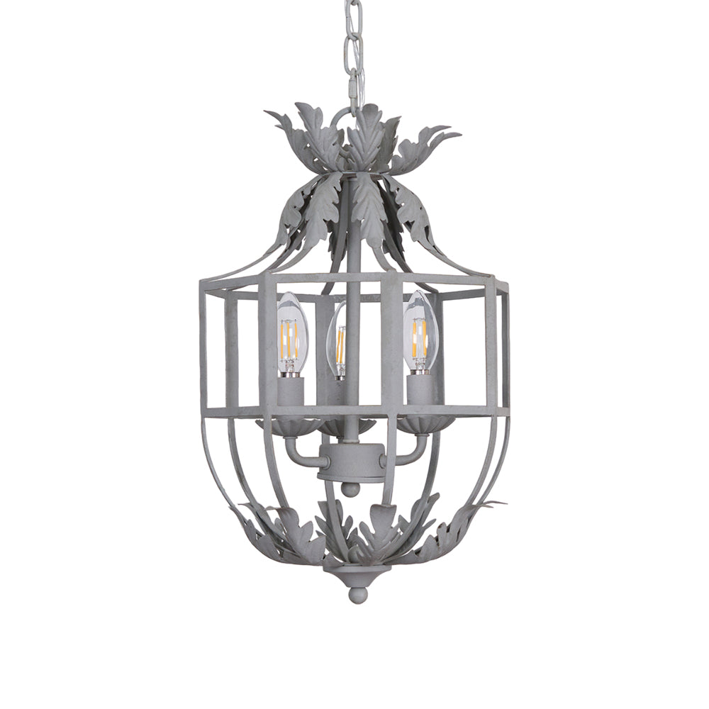 Lustre Retro Cage Candelabrum Chandelier