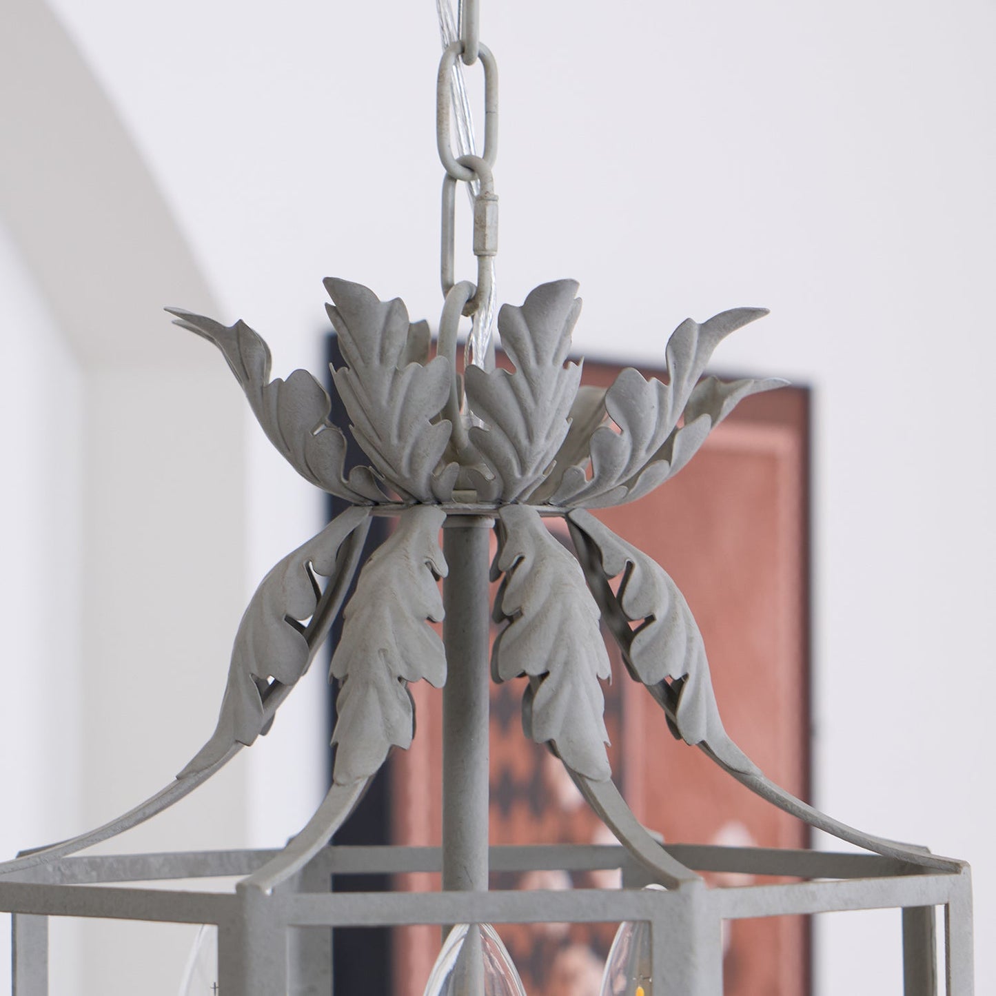 Lustre Retro Cage Candelabrum Chandelier