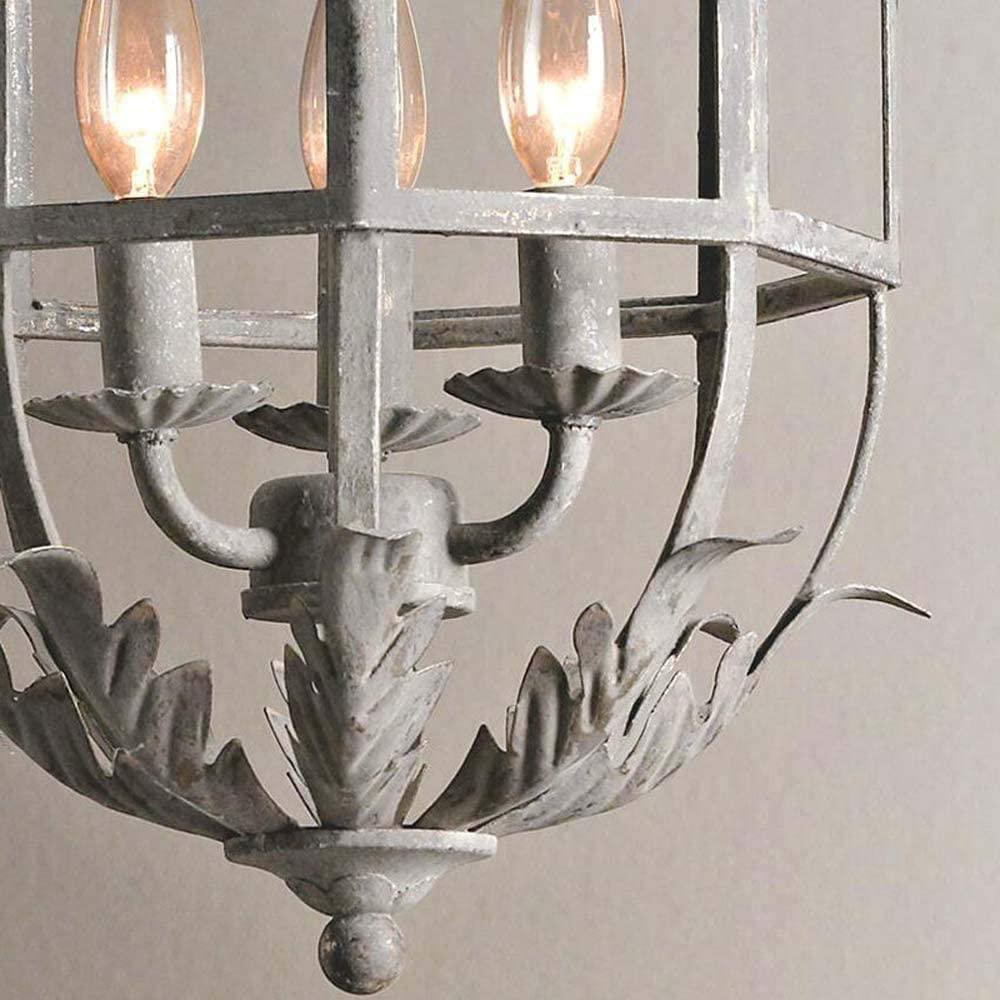 Lustre Retro Cage Candelabrum Chandelier