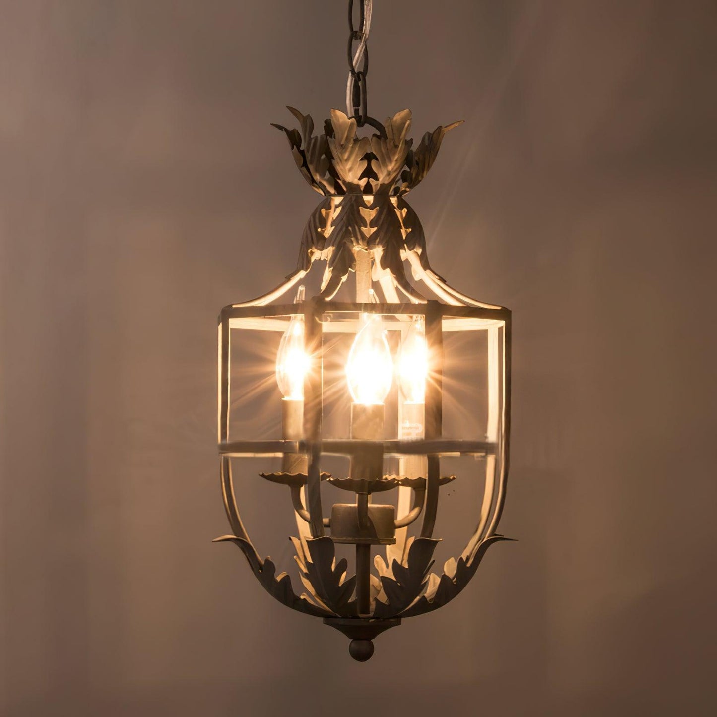 Lustre Retro Cage Candelabrum Chandelier