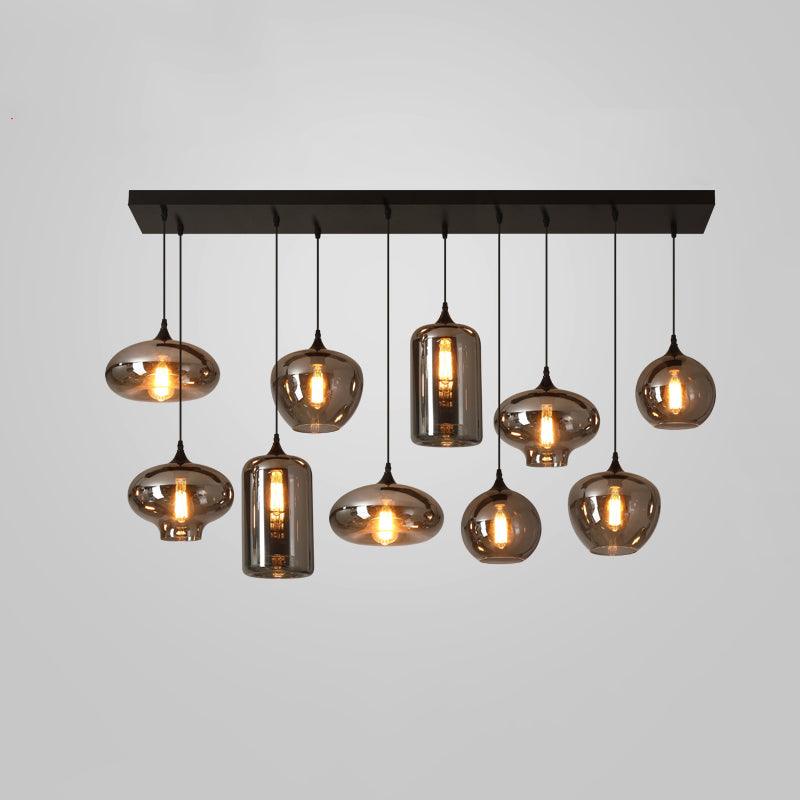 Bottle Glass Ceiling light fitting Pendant Light