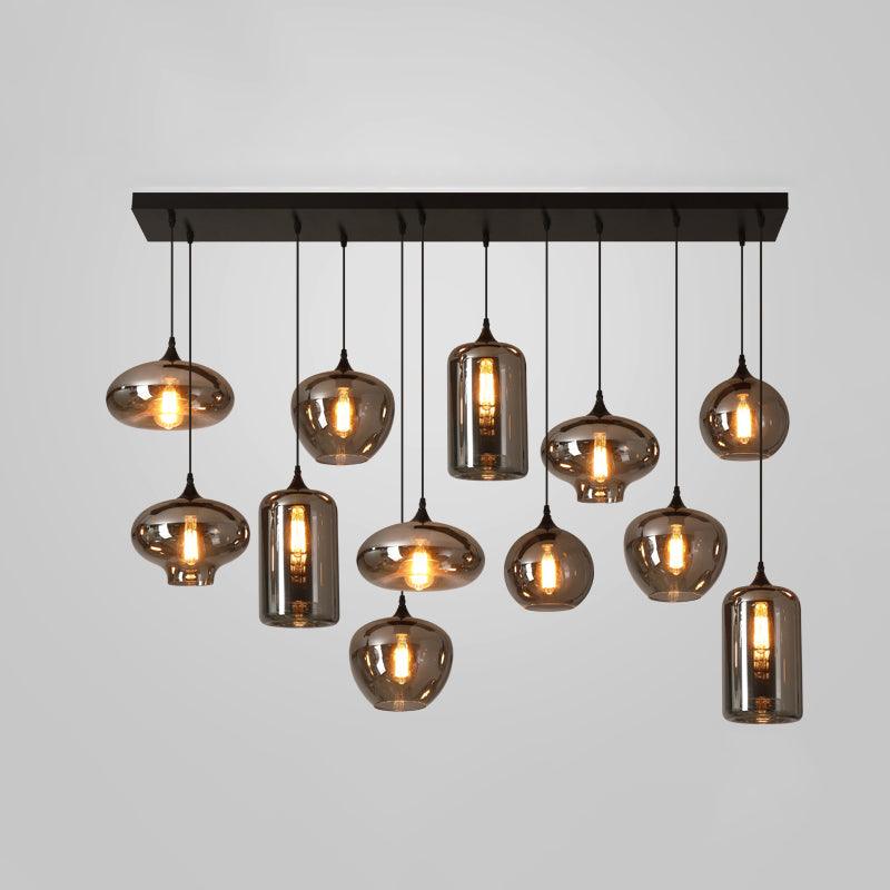 Bottle Glass Ceiling light fitting Pendant Light