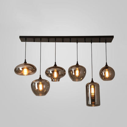 Bottle Glass Ceiling light fitting Pendant Light