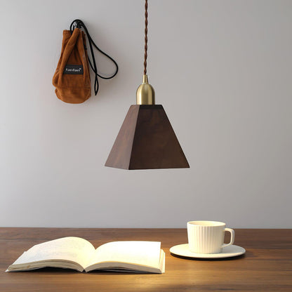 Lyfa Walnut Houselight Pendant Light