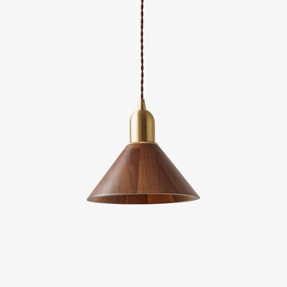 Lyfa Walnut Houselight Pendant Light