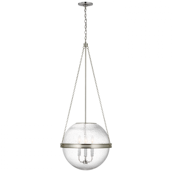 Globe Pendant - Polished Nickel